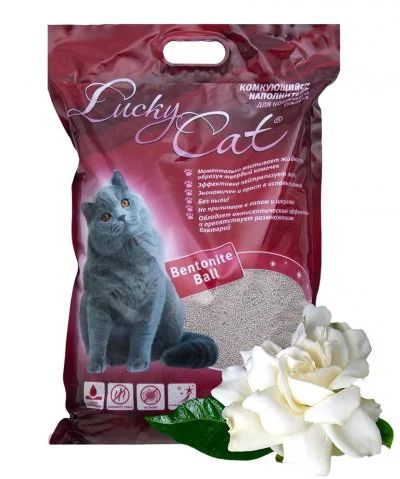 Лот: 13986854. Фото: 1. Наполнитель Lucky Cat (Лаки Кэт... Миски, лотки, наполнители