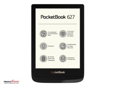 Лот: 14946553. Фото: 1. 6" Электронная книга PocketBook... Электронные книги