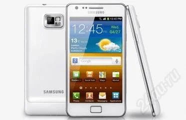 Лот: 1438870. Фото: 1. Samsung Galaxy S 2 White. Смартфоны