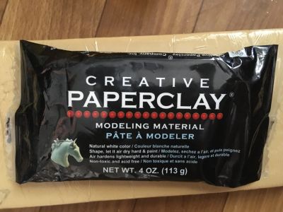 Лот: 11776480. Фото: 1. Полимерная глина Paperclay натурального... Лепка из полимерной глины