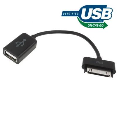 Лот: 2036254. Фото: 1. USB OTG кабель адаптер переходник... Зарядные устройства