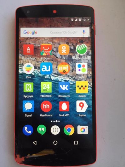 Лот: 9439295. Фото: 1. Nexus 5 Red 16gb D821 (Нексус... Смартфоны