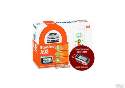 Лот: 9608502. Фото: 1. Сигнализация Starline A93 ECO. Автомобильные сигнализации