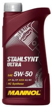 Лот: 14493333. Фото: 1. MANNOL Stahlsynt Ultra SAE 5W-50... Масла, жидкости