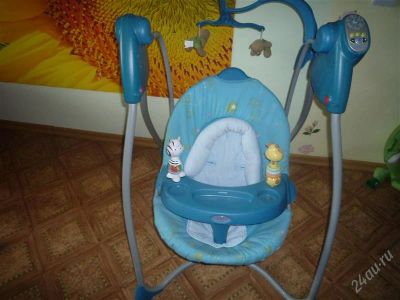 Лот: 2444393. Фото: 1. качели Graco. Ходунки, прыгунки, качели