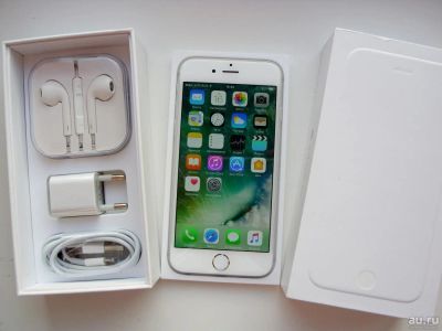 Лот: 4600501. Фото: 1. Apple iPhone 6 16Gb Silver. Он... Смартфоны