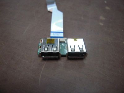 Лот: 9476770. Фото: 1. Гнезда USB (плата и шлейф) для... Платы расширения, контроллеры, доп. порты