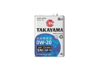 Лот: 16630558. Фото: 1. Takayama SAE 0w-20, ILSAC GF-5... Масла, жидкости