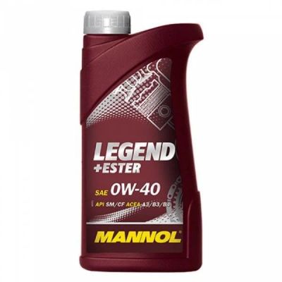 Лот: 14493375. Фото: 1. MANNOL LEGEND + Ester SAE 0W-40... Масла, жидкости