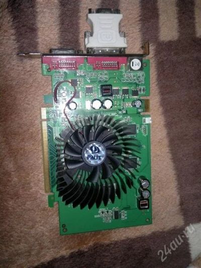 Лот: 1370577. Фото: 1. GeForce 8600 GT PCI-E 256MB DDR3... Видеокарты