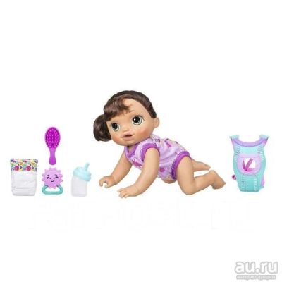 Лот: 11764817. Фото: 1. Кукла ползающая Baby Alive Hasbro... Куклы и аксессуары