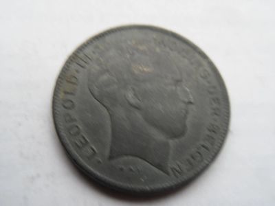 Лот: 10342299. Фото: 1. Бельгия 5 франков 1941 Надпись... Европа