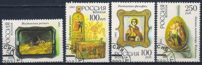 Лот: 20827113. Фото: 1. 1993, 11 августа. Декоративно-прикладное... Марки