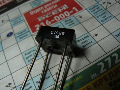 Лот: 10013599. Фото: 1. Выпрямитель (диодный мост) BR810... Диоды и тиристоры
