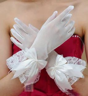 Лот: 3998091. Фото: 1. Свадебные перчатки. Перчатки