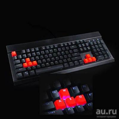 Лот: 15970008. Фото: 1. Сменные красные клавиши для игровой... Клавиатуры и мыши
