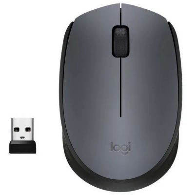 Лот: 24546149. Фото: 1. Мышь Logitech M170 Grey (910-004642... Клавиатуры и мыши