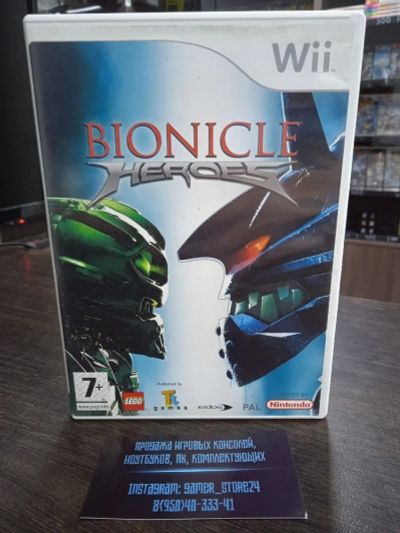 Лот: 16923212. Фото: 1. Bionicle Heroes. Лицензионный... Игры для консолей