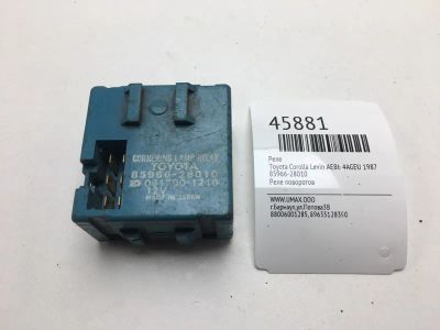 Лот: 20392233. Фото: 1. Реле Toyota Corolla Levin 1987... Электрооборудование