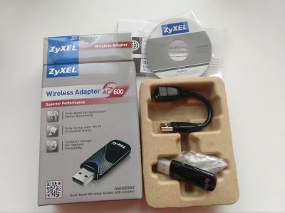 Лот: 17039580. Фото: 1. Адаптер wi-fi Zyxel NWD 6505 новый. WiFi, Bluetooth адаптеры