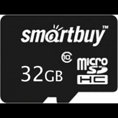 Лот: 3428235. Фото: 1. 32Gb MicroSDHC Smart Buy class... Карты памяти