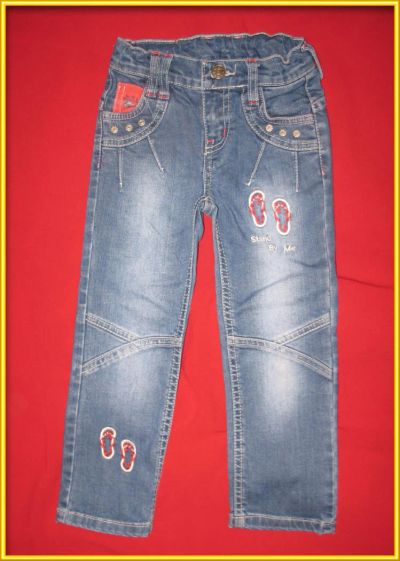 Лот: 4713565. Фото: 1. джинсы (красный карман). Брюки, шорты, джинсы