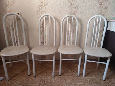 Лот: 10444447. Фото: 1. Стулья 4 шт. Столы, стулья, обеденные группы