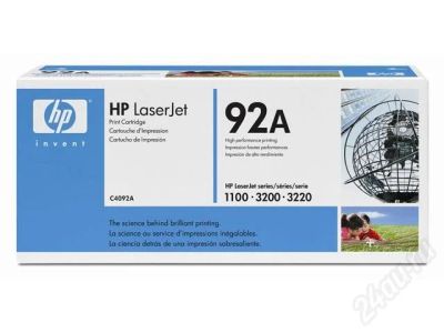 Лот: 307322. Фото: 1. картридж HP C4092A (LaserJet 1100... Картриджи, расходные материалы