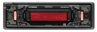 Лот: 12255892. Фото: 1. Clarion DXZ 788 RUSB +iPod touch... Автомагнитолы