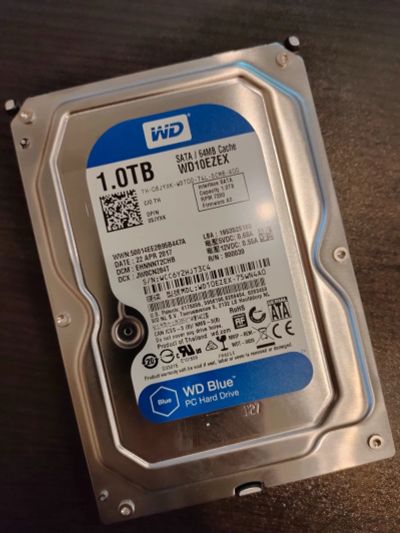 Лот: 18403473. Фото: 1. WD WD10ezex 1000Gb Для пк\хард... Жёсткие диски (HDD)