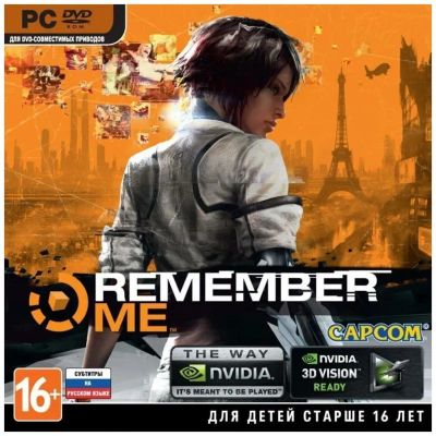Лот: 22148724. Фото: 1. Remember Me =DVD=. Игры для ПК