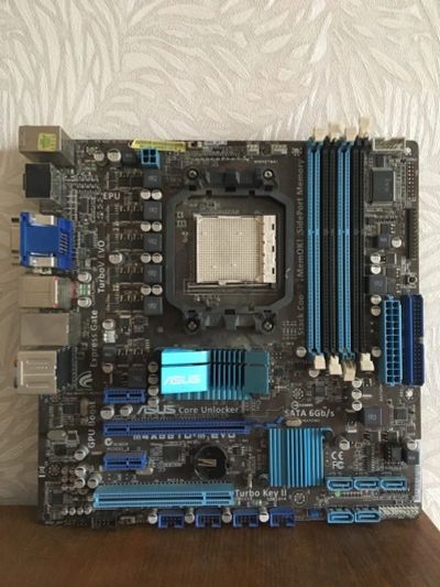 Лот: 16034956. Фото: 1. Материнская плата ASUS M4A88TD-M... Материнские платы