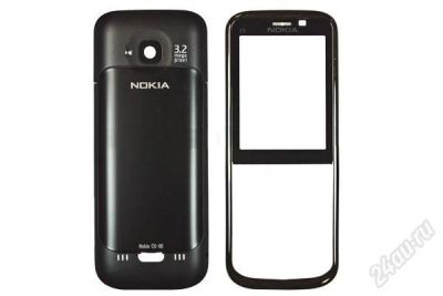 Лот: 2920129. Фото: 1. Корпус Nokia C5 (C5-00) Черный... Корпуса, клавиатуры, кнопки