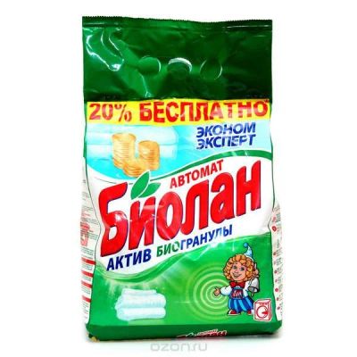 Лот: 14494963. Фото: 1. Биолан автомат 4000гр эконом эксперт... Бытовая химия