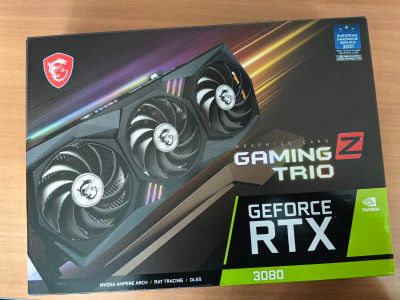 Лот: 21574927. Фото: 1. GeForce RTX 3080 Gaming Z TRIO... Видеокарты