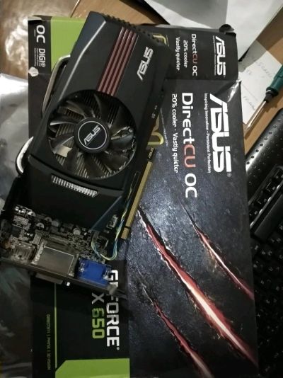 Лот: 14051043. Фото: 1. Видиокарта GeForce GTX 650. Видеокарты