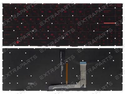 Лот: 20576143. Фото: 1. Клавиатура для MSI PS63 Modern... Клавиатуры для ноутбуков
