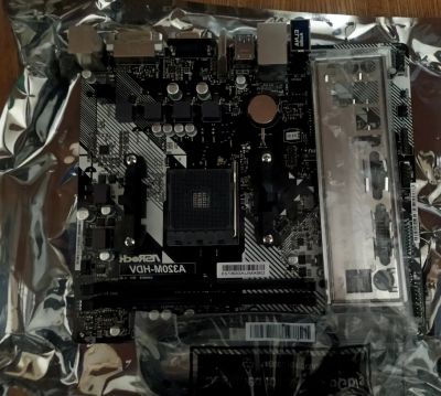 Лот: 20065744. Фото: 1. Материнская плата AM4 ASRock A320M-HDV. Материнские платы