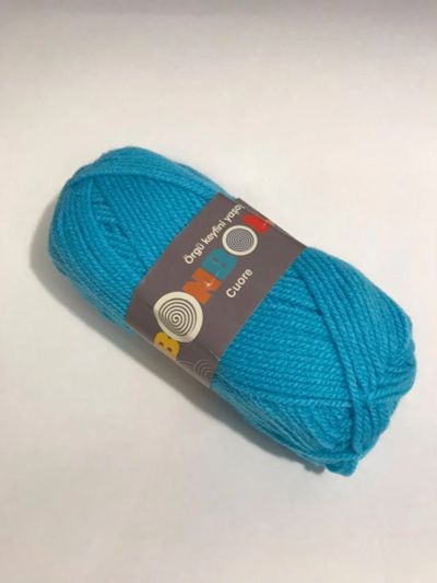 Лот: 16704339. Фото: 1. Пряжа Bonbon CUORE, 100% акрил... Ткани, нитки, пряжа