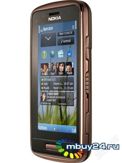 Лот: 2447942. Фото: 1. nokia c6-01/коричневый/- по блиц... Смартфоны