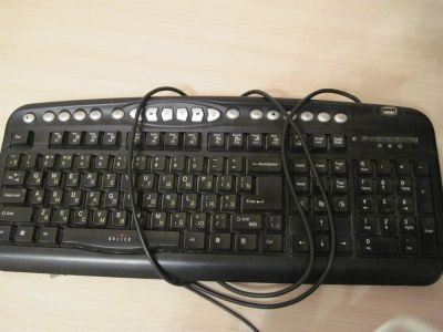 Лот: 3534478. Фото: 1. Oklick 330 M Multimedia Keyboard... Клавиатуры и мыши