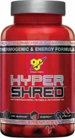Лот: 1698925. Фото: 1. BSN Hyper Shred 90 капсул. Новейший... Спортивное питание, витамины