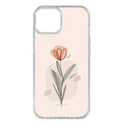 Лот: 25051239. Фото: 1. Чехол Krutoff Clear Case "Тюльпан... Чехлы, бамперы