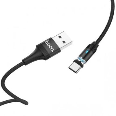 Лот: 19678735. Фото: 1. Кабель USB- Type-C магнитный Hoco... Дата-кабели, переходники