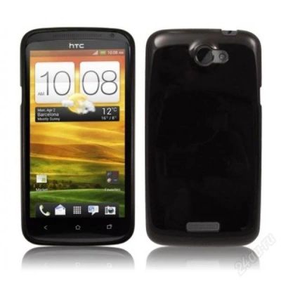 Лот: 2353169. Фото: 1. Силиконовый Чехол HTC One X Бесплатная... Чехлы, бамперы