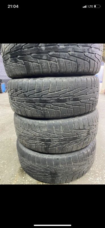 Лот: 19606097. Фото: 1. Nokian hakkapelita R 235/55/19. Шины