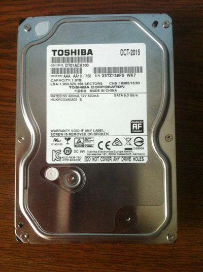 Лот: 7760400. Фото: 1. HDD Жесткий Диск Новый! Toshiba... Жёсткие диски (HDD)
