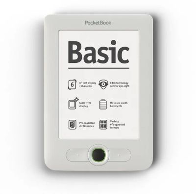 Лот: 3939396. Фото: 1. pocketbook basic (эл.книга) на... Электронные книги