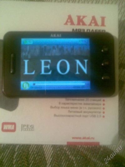 Лот: 70544. Фото: 1. mp 3, mp 4 плеер Akai. Плееры