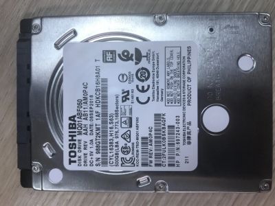 Лот: 12992831. Фото: 1. Toshiba 500g 2,5. Жёсткие диски (HDD)